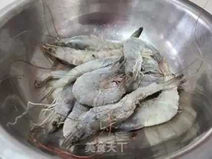 Make ♪ Lian-leeded shrimp ♪ step 4