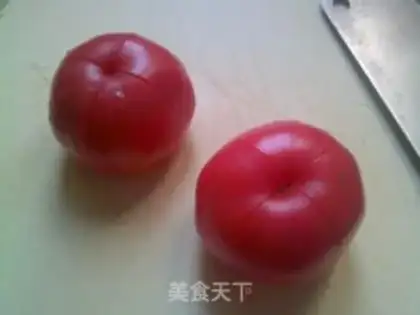 Make Eggs, tomatoes, tofu step 2