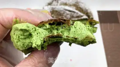 Make Tea puff cake step 25