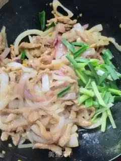 Make Onion fried meat step 9