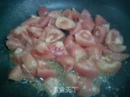 Make Eggs, tomatoes, tofu step 6