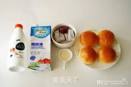 Make Seal pudding bread step 0