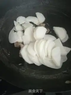 Make The lamb makes radish step 3