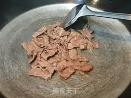 Make Beef sprouts step 2