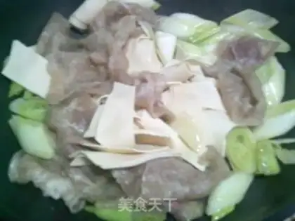 Make A thousand onions of fried oxen step 9