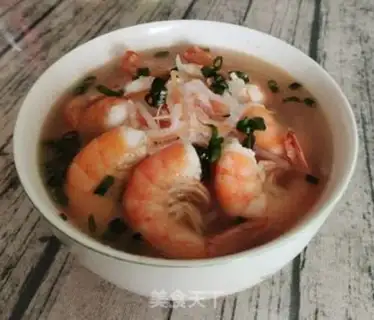 Make Shrimp soup with carrots step 5