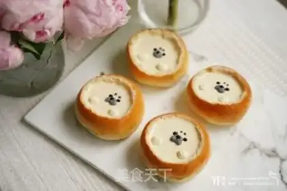 Make Seal pudding bread step 10
