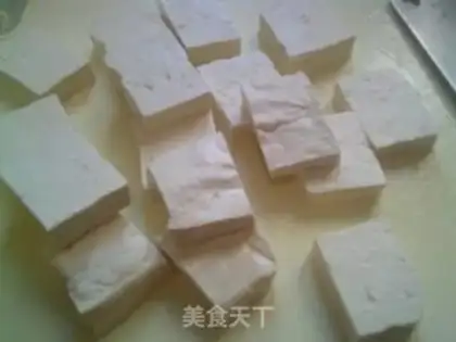 Make Lobster-tailing oxen and tofu step 4