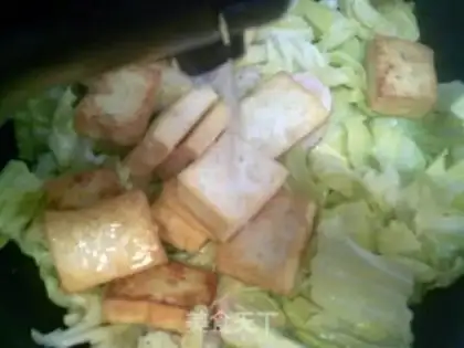 Make Lobster-tailing oxen and tofu step 7