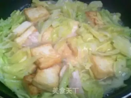 Make Lobster-tailing oxen and tofu step 8