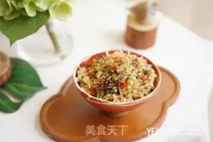 Make Seaweed fish fried rice step 9