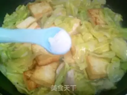 Make Lobster-tailing oxen and tofu step 9