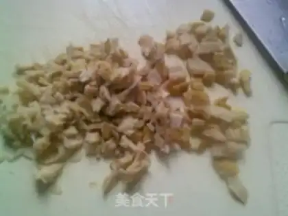 Make Celery and goattails tofu step 6