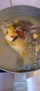 Make Red bean fish soup step 2