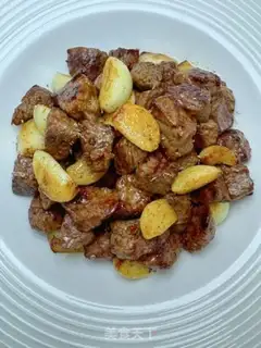 Make Black pepper beef step 12
