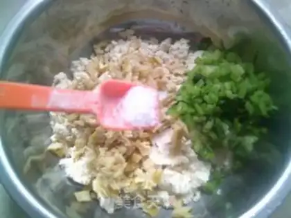 Make Celery and goattails tofu step 9
