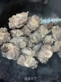 Make Cowtail bone burning potatoes step 3