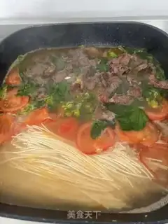 Make Beef tomato fried egg noodles step 9