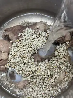 Make A bone soup in the ear step 5