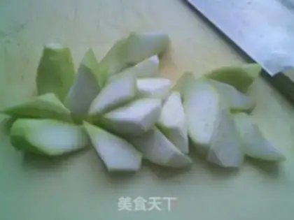 Make The egg dumplings and the potato fans step 3