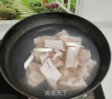 Make Red burn ribs step 1