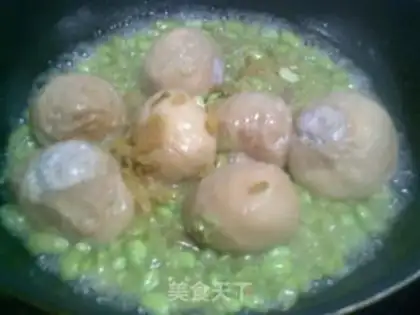 Make Squeeze the pasta and cook the beans step 11