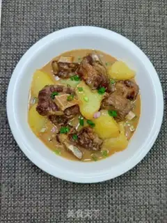 Make Cowtail bone burning potatoes step 15
