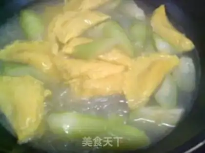 Make The egg dumplings and the potato fans step 8