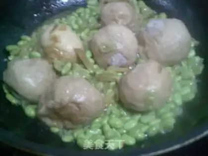 Make Squeeze the pasta and cook the beans step 13