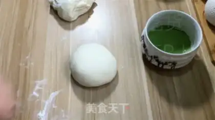 Make Creamed with tea yogurt, hand-to-hand baby-sitting lessons, cream-and-tea-flavored fairy mix。 step 5