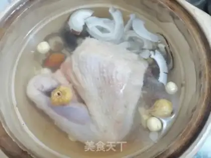 Make Pumpkin-free date palm chicken. Soup step 5