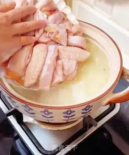 Make Pig belly chicken step 9