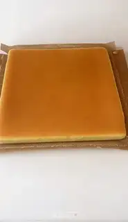 Make Tiger cake roll step 15