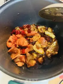 Make Potato chicken step 4