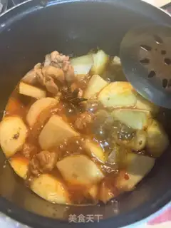 Make Potato chicken step 6