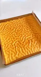 Make Tiger cake roll step 22