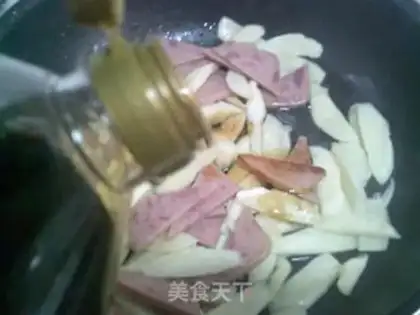 Make Lunch fried meat step 7