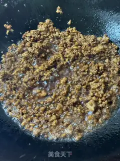 Make Peas fried meat step 4