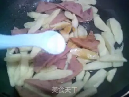 Make Lunch fried meat step 8