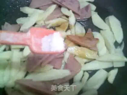 Make Lunch fried meat step 9