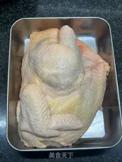 Make Five fingers of peach chicken step 1
