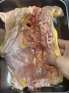 Make Five fingers of peach chicken step 3