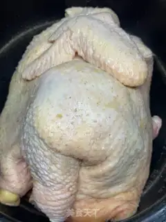 Make Five fingers of peach chicken step 5