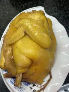 Make Five fingers of peach chicken step 8