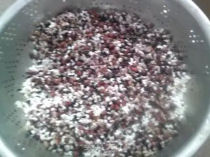 Make Red beans, three colours step 3