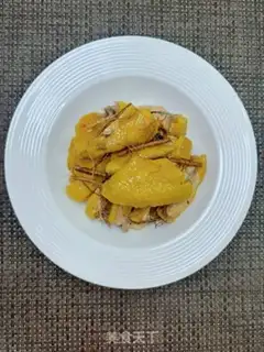 Make Five fingers of peach chicken step 9