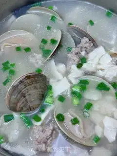 Make A tofu soup in a meat truck step 8
