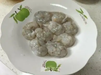 Make Shrimp veggies step 0