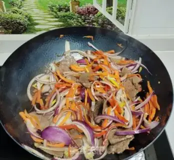 Make Paprika onions step 4