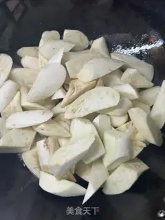 Make Potato soy white eggplant step 5